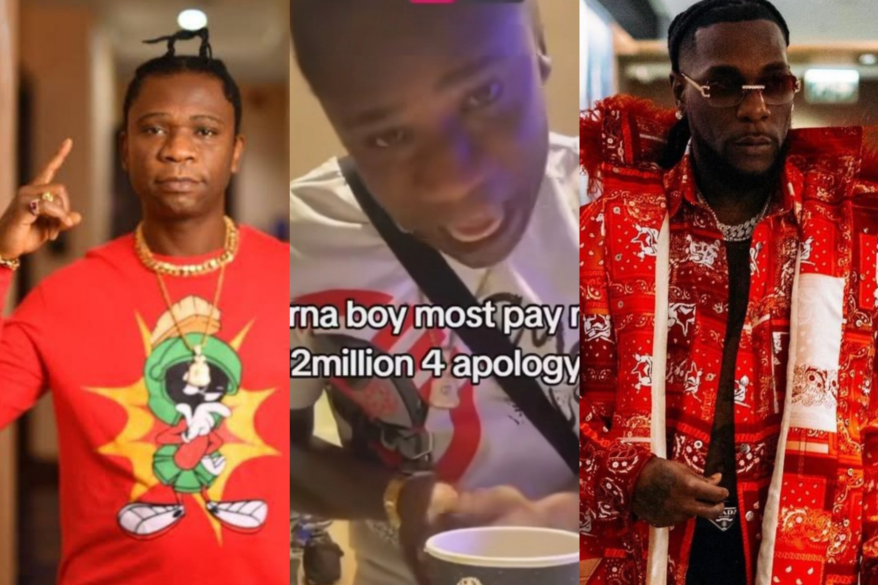 “Burna Boy will ask for my account number and send me N12 million as apology by the time I am through with him” – Speed Darlington vows (Video)