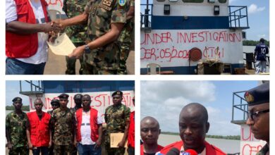 EFCC Commences Investigation of Vessel Arrested from Alleged Oil Thieves in Port Harcourt