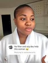 "I'm made in God's image, so I am perfect like him" Veekee James Reacts after a fan said she can't do without Filter and wigs