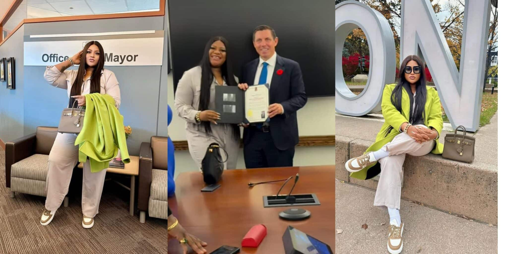 “I serve a living God” – Nkechi Blessing receives special recognition from Mayor of Brampton Canada