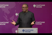 Full Text of Peter Obi’s Chatham House Speech