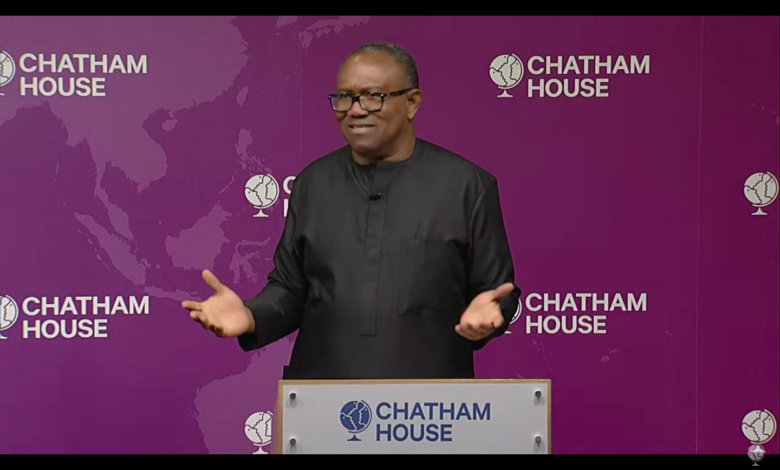 Full Text of Peter Obi’s Chatham House Speech