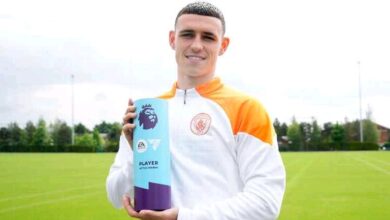 Foden Wins EPL Player of the Season Award