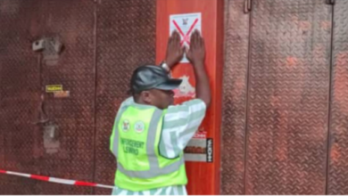 Lagos govt seals Mega Plaza in Lagos Island for discharging untreated washwater into public drain