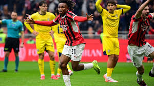 Chukwueze scores late-winner to give AC Milan stunning win over Parma