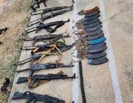 Gov Lawal inspects seized arms cache, lauds DSS