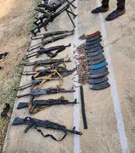 Gov Lawal inspects seized arms cache, lauds DSS