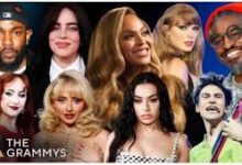 Key nominees for the Grammy Awards