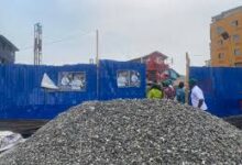 Lagos seals building on drainage system