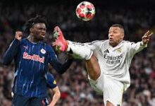 Real Madrid thrash Salzburg to get back on Champions League track