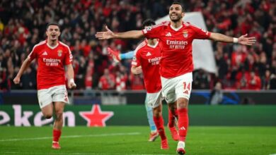 Benfica 3 3 Monaco Aggregate score Benfica 4 , Monaco 3 (Agg 4-3)