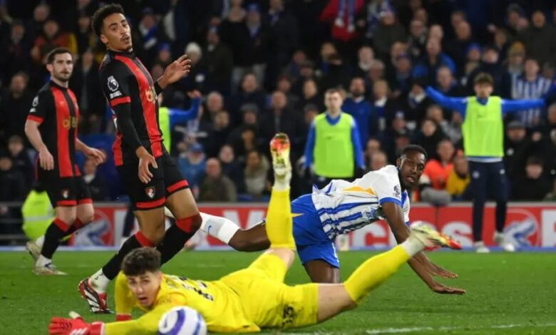 Brighton & Hove Albion 2 1 AFC Bournemouth