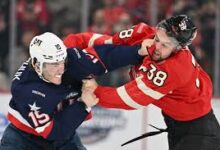 Canada beats US in revenge hockey rematch played on political thin ice