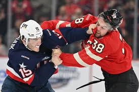 Canada beats US in revenge hockey rematch played on political thin ice