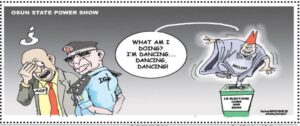 Cartoon: Dancing elections in Osun