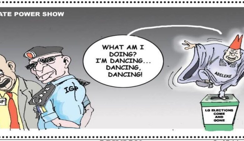 Cartoon: Dancing elections in Osun