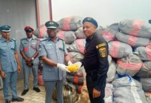 Customs hand over 4,973 loaves of cannabis, suspects to NDLEA