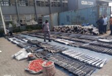 Customs hands over 1,599 seized arms, ammunition in Lagos to NSA Office