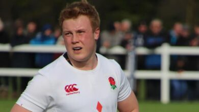 England Under-18s to 'Small Black', via four lost stone