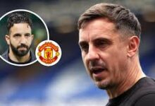 Man Utd boss Ruben Amorim needs three transfer windows to build squad for his system, says Gary Neville