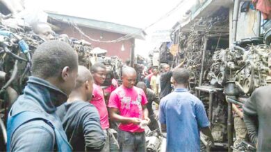 Midnight fire ravages warehouse, shops in Ladipo market