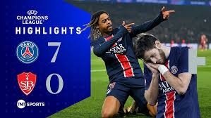 PSG 7 0 Brest