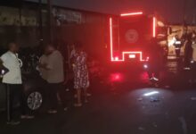 Photos: Midnight fire guts Ladipo, Owode Onirin markets in Lagos