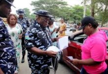 Video: Akwa Ibom policemen assault pregnant woman over 3rd Party Insurance