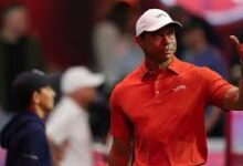 Woods suffers 'embarrassing' yardage mix-up in TGL