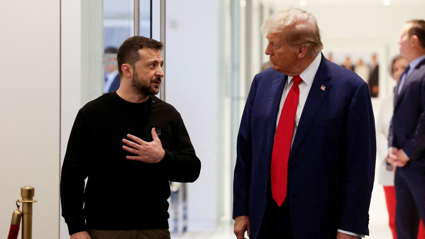 Trump voices respect for Zelensky, downplays ‘dictator’ jibe