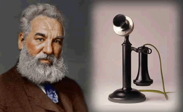 Alexander Graham Bell patents the telephone