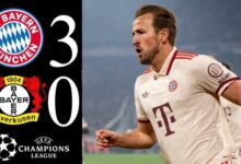 Bayern Munich 3 0 Bayer Leverkusen