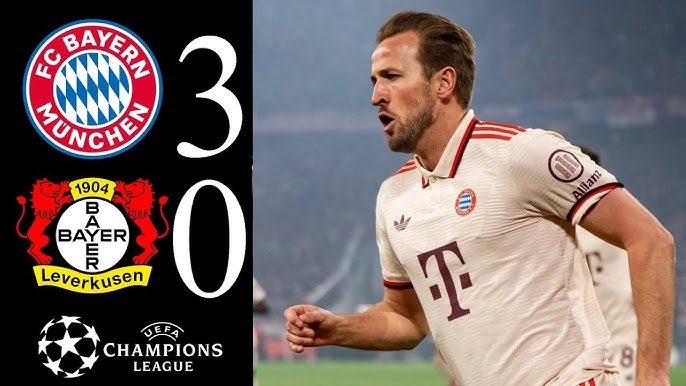 Bayern Munich 3 0 Bayer Leverkusen