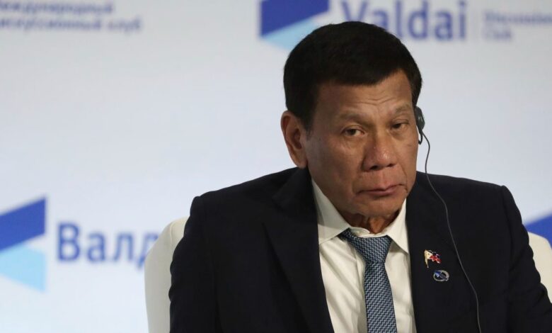 Former Philippine president Duterte arrested for crimes against humanity