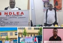 Four drug kingpins jailed for 95 years over N4.6bn narcotics trafficking