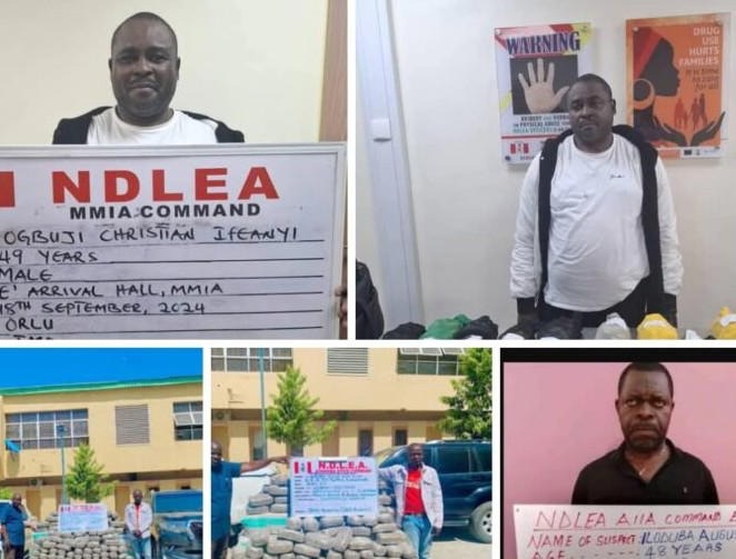 Four drug kingpins jailed for 95 years over N4.6bn narcotics trafficking