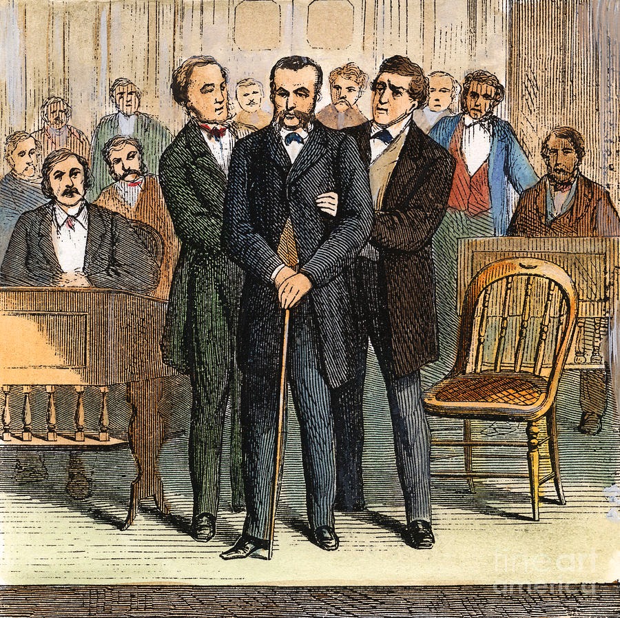 Impeachment trial of Andrew Johnson begins
