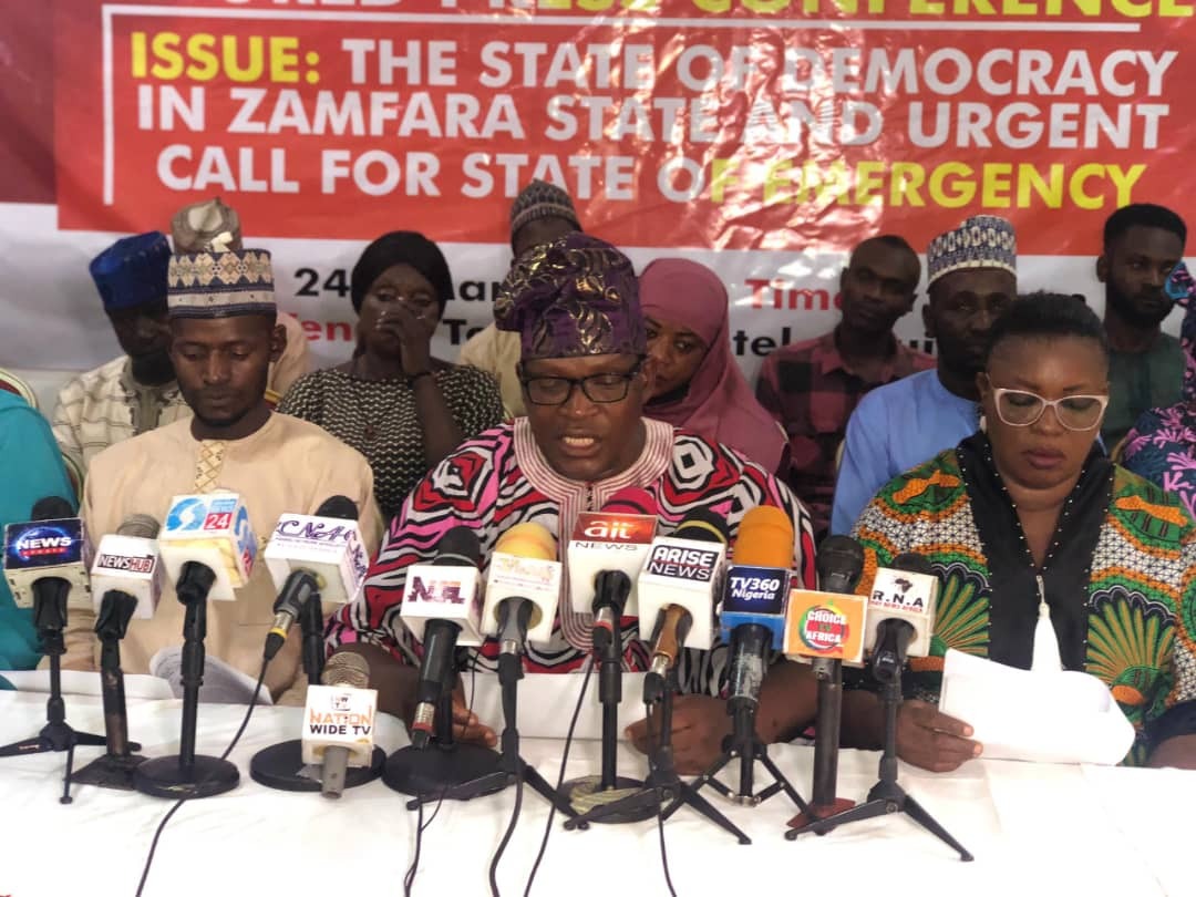Insecurity: Declare state of emergency in Zamfara – CDD begs Tinubu