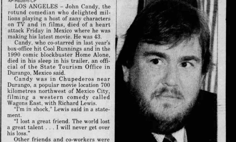 John Candy dies