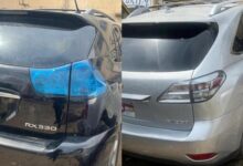 Lagos police recover 3 stolen cars from suspect