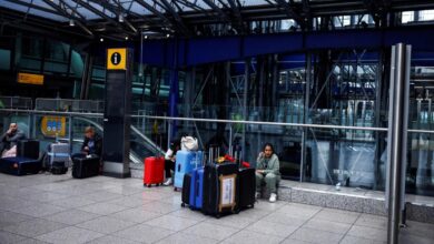 London’s Heathrow airport shut down after fire causes major power cut