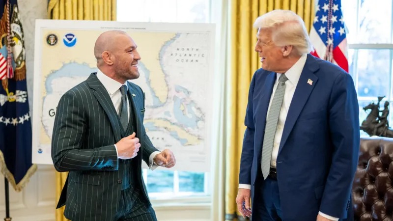 McGregor’s White House remarks draw criticism from Irish leaders