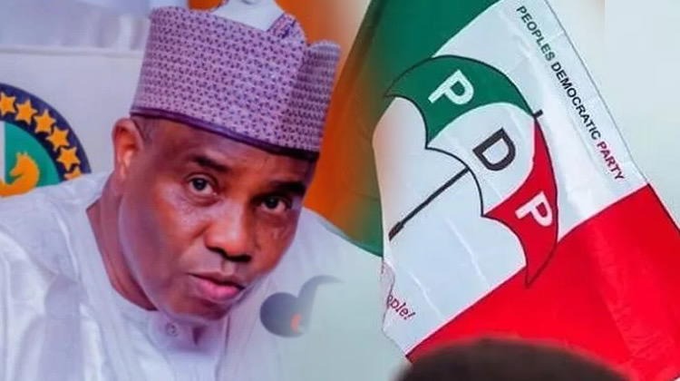 PDP will return to power in 2027, says Tambuwal