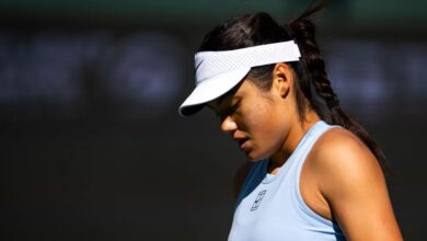 Raducanu 'didn't feel anxious' in Indian Wells loss