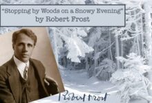 Robert Frost’s “Stopping by Woods on a Snowy Evening” is published