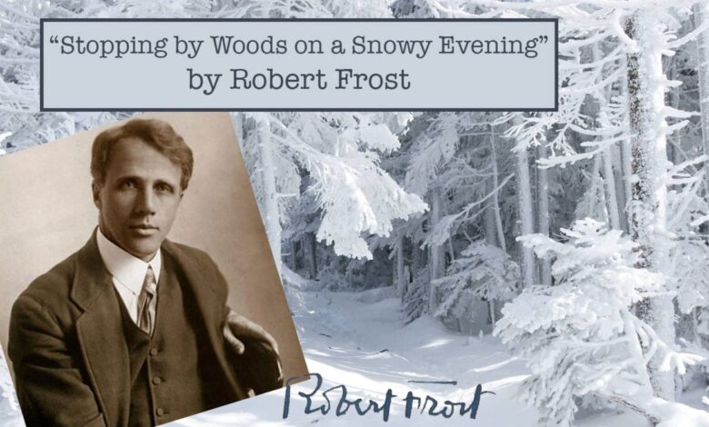 Robert Frost’s “Stopping by Woods on a Snowy Evening” is published