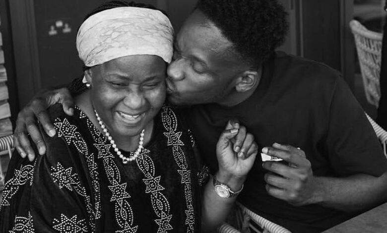 Temi Otedola mourns as Mr Eazi loses mum