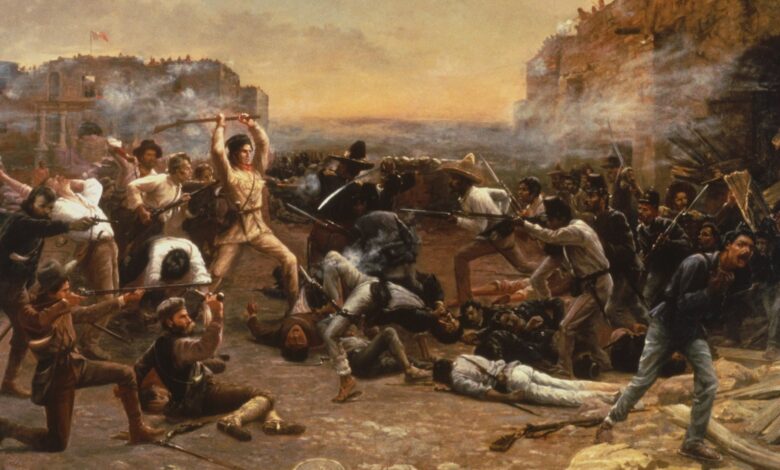 The Battle of the Alamo comes to an end