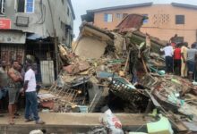 Three-Storey Building Collapses in Lagos, Two Dead