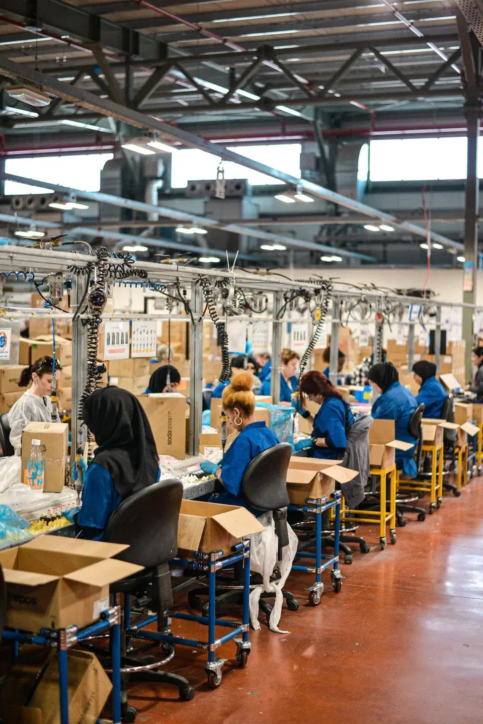Top 10 countries with the highest female employment